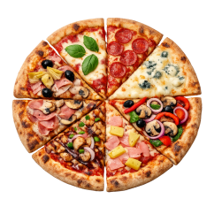 Vlastná pizza (mozzarella + tvoj výber)