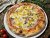 4.ROMA (rajčinový základ, mozzarella, šunka, šampiňony, kukurica)
