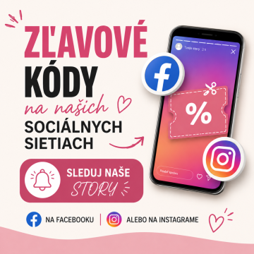 Zľavové kódy na sociálnej sieti.