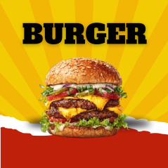 BACON BURGER + HRANOLKY