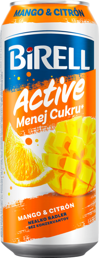 Birell Mango & Citrón 0,5l