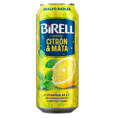 Birell Citrón & mäta nealko radler 0,5 l